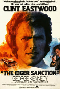 The Eiger Sanction Movie Poster Print Featuring Clint Eastwood (1975)