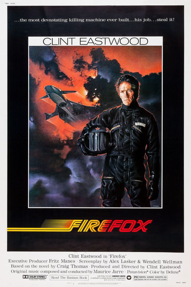Firefox Movie Poster Art Print Featuring Clint Eastwood (1982)