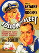 Follow The Fleet Movie Poster Print featuring Ginger Rogers and Fred Astaire (1936)