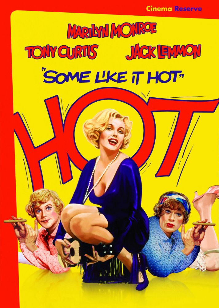 Some Like It Hot Movie Poster Print - Jack Lemmon, Marilyn Monroe, Tony Curtis (1959)
