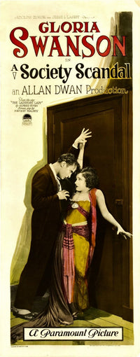 A Society Scandal Movie Poster Fine Art Print (1924)