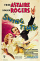 Swing Time Movie Poster Print Featuring Ginger Rogers and Fred Astaire (1936)