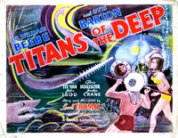 Titans of the Deep Movie Poster Masterprint - 14 x 11