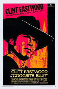 Coogan's Bluff Movie Poster Print Featuring Clint Eastwood (1968)