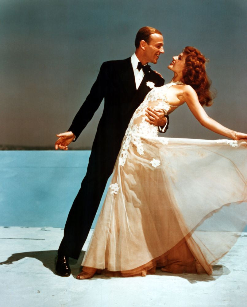 You Were Never Lovelier Movie Poster Print featuring Fred Astaire and Rita Hayworth (1941)