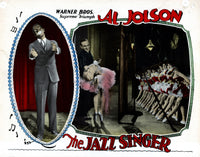The Jazz Singer Movie Poster Print Featuring Al Jolson and May McAvoy (1927)