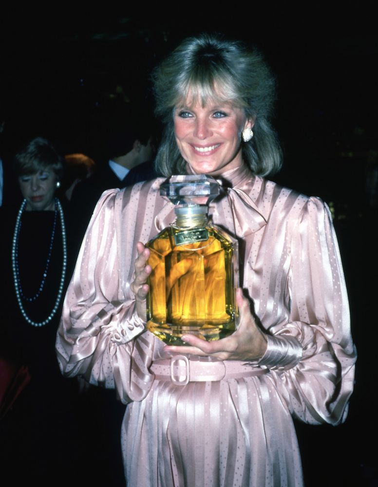Linda Evans Forever Krystle Perfume Promotional Event Photo Print, 1980s