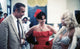 Sean Connery, Brooke Addams, and Judy Landers at Starlight Foundation 1983 Photo Print