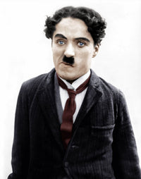 Charlie Chaplin Vintage Poster Print from the 1920s