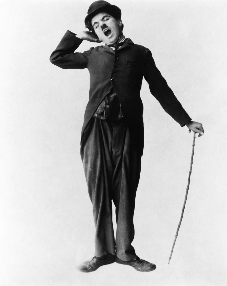 Charlie Chaplin Vintage Photo Print (Ca. 1916)