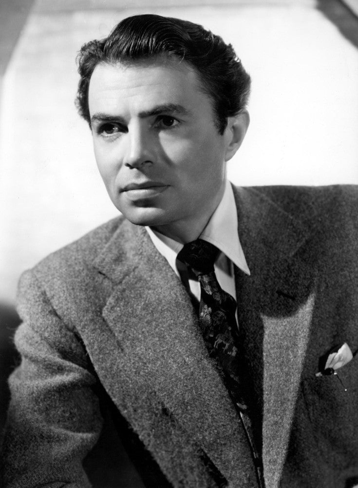 James Mason 1947 Portrait Photo Print - Premium Quality