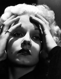 Jean Harlow Vintage Photo Print - Classic Hollywood Glamour