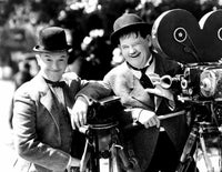 Laurel And Hardy Classic Comedy Photo Print