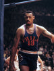 Wilt Chamberlain Philadelphia 76ers Game Photo Print - 1965