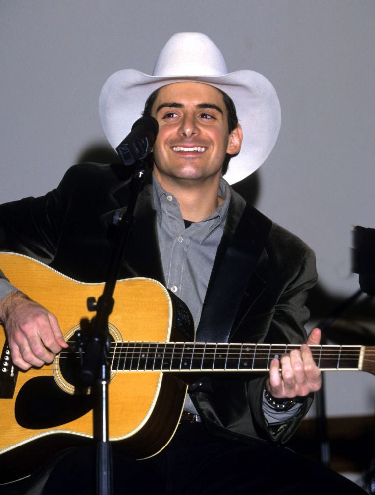 Brad Paisley ACM Christmas Party Photo Print by Ron Wolfson