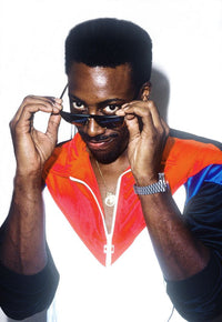 Arsenio Hall Backstage at TV Taping - 1988 Photo Print