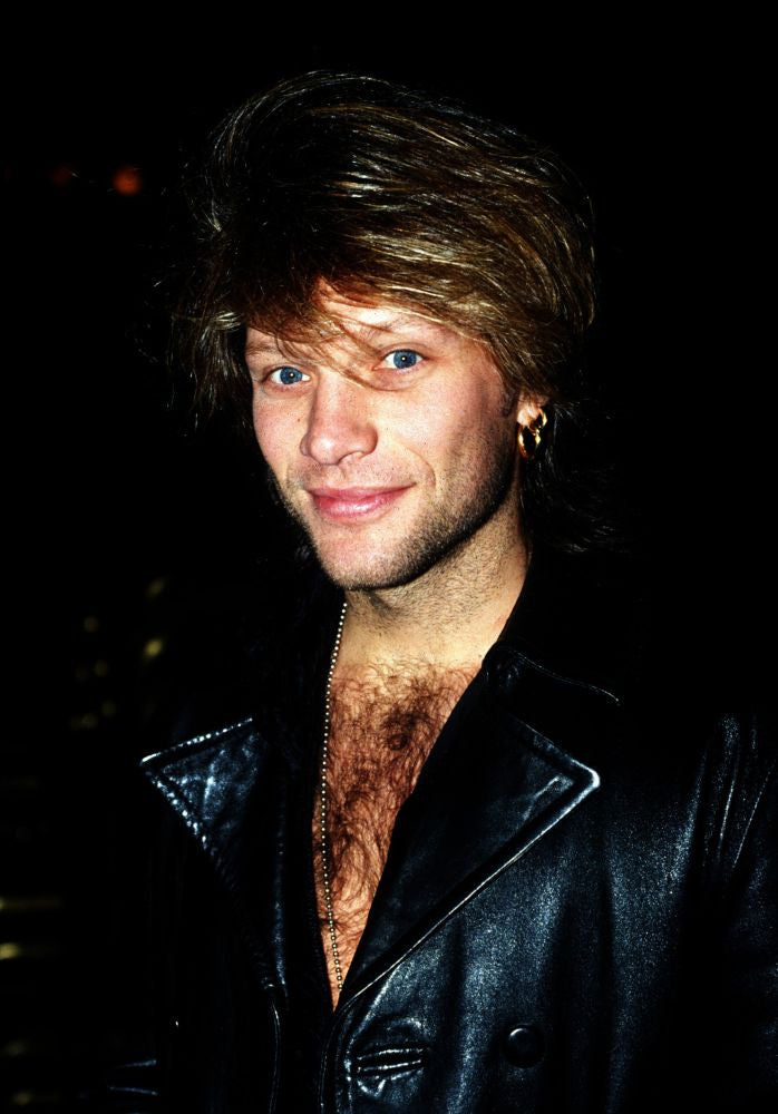 Jon Bon Jovi Backstage at the Grammys Photo Print - 1990s