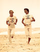Starsky and Hutch Running Poster Print featuring David Soul and Paul Michael Glaser