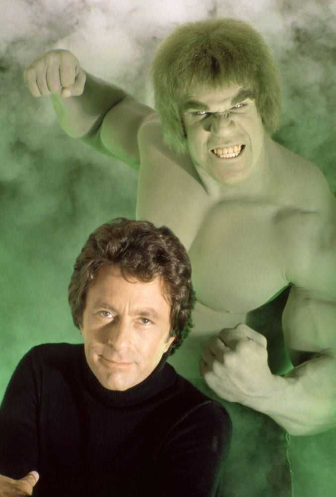 The Incredible Hulk Poster Print featuring Bill Bixby & Lou Ferrigno (1978-82)