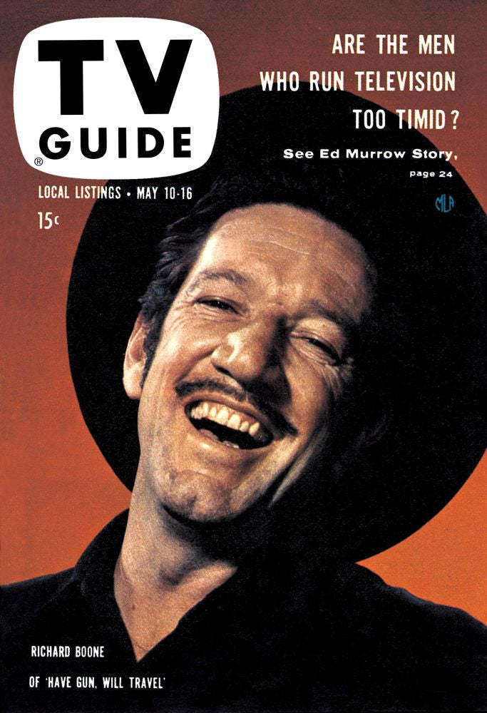 Have Gun - Will Travel TV Guide Cover Poster Print (1958)