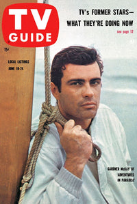 Adventures In Paradise TV Guide Cover Poster Print (1960)