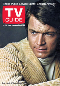 Medical Center TV Guide Cover Print featuring Chad Everett - July 1971
