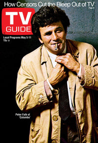 Columbo TV Guide Cover Photo Print - Peter Falk (1973)