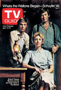 The Waltons TV Guide Cover Poster Print - April 1974