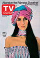 Cher TV Guide Cover Poster Print - April 12-18, 1975