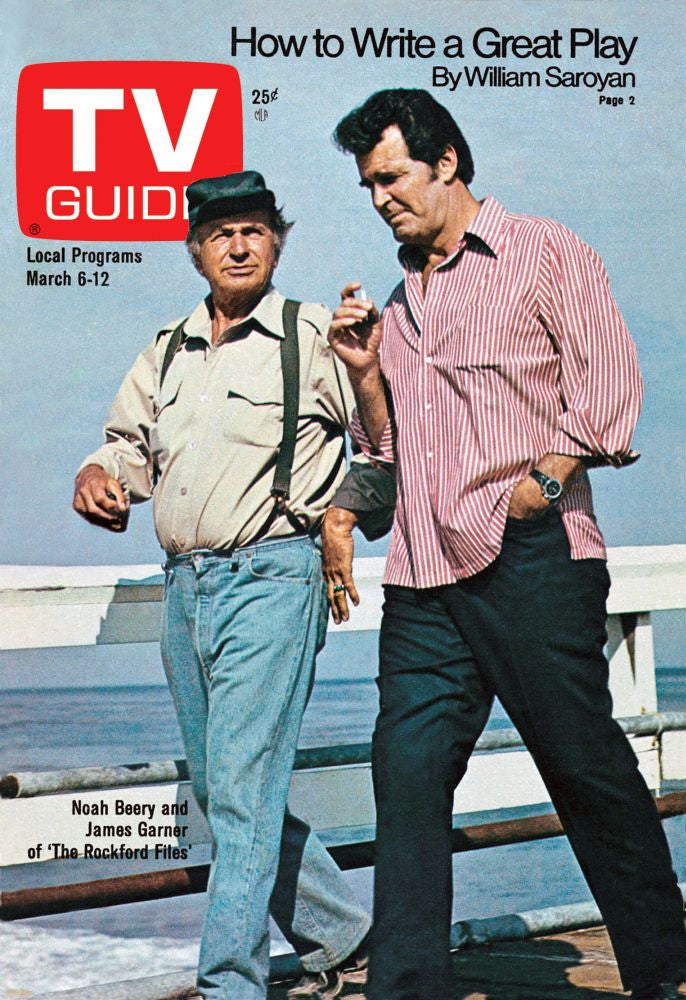 The Rockford Files TV Guide Cover Print Featuring James Garner