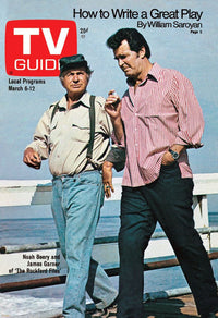 The Rockford Files TV Guide Cover Print Featuring James Garner