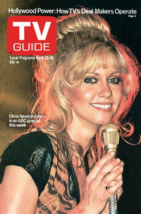 Olivia Newton-John TV Guide Cover Print (April 1980) | Posterazzi