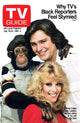 B.J. & The Bear TV Guide Cover Poster Print featuring Sam the Chimp, Greg Evigan, and Judy Landers