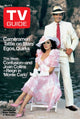 Monte Carlo TV Guide Cover Print Featuring Joan Collins & George Hamilton
