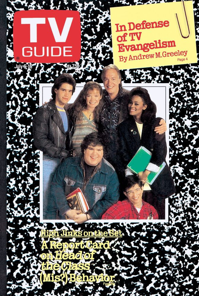 Head Of The Class TV Guide Cover Poster Print (1988)