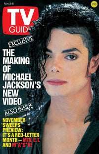 Michael Jackson TV Guide Cover Poster Print - November 1991