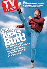 Walker, Texas Ranger TV Guide Cover Print (1997) | Chuck Norris
