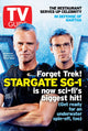 Stargate SG-1 TV Guide Cover Photo Print Featuring Richard Dean Anderson and Michael Shanks