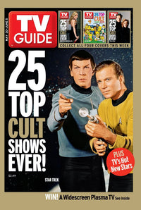 Star Trek TV Guide Cover Featuring Leonard Nimoy and William Shatner - Poster Print