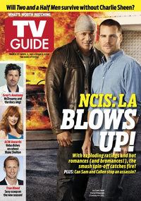 NCIS: Los Angeles TV Guide Cover Print Featuring LL Cool J and Chris O'Donnell