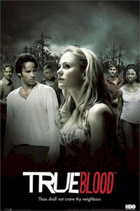 True Blood - Cast Trees Rolled Poster Print