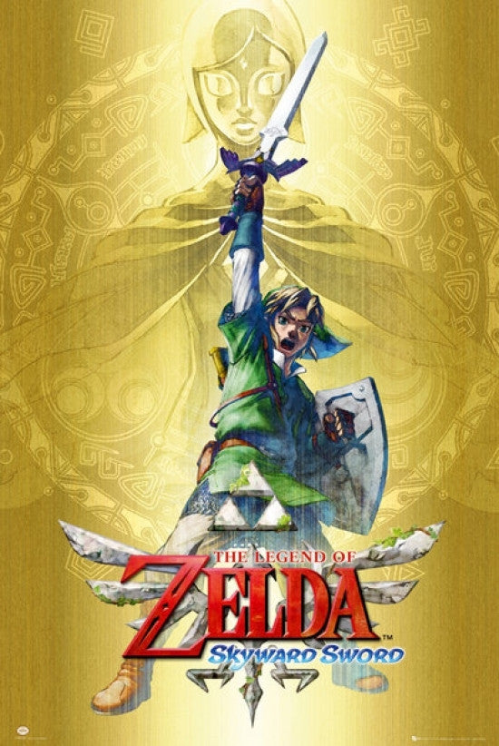 Legend of Zelda Skyward Sword Rolled Poster Print 36x24