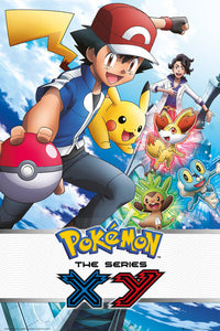 Pokemon X & Y Rolled Poster Print - 22x34