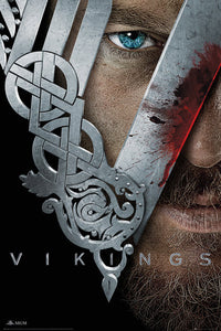 Vikings Key Art Rolled Poster Print - 22x34