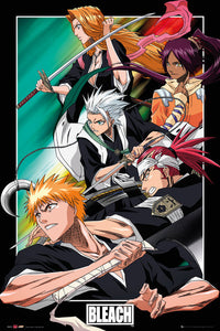 Bleach Group Poster featuring iconic anime characters