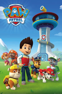 Paw Patrol Team Poster Print - 24x36 Rolled Poster