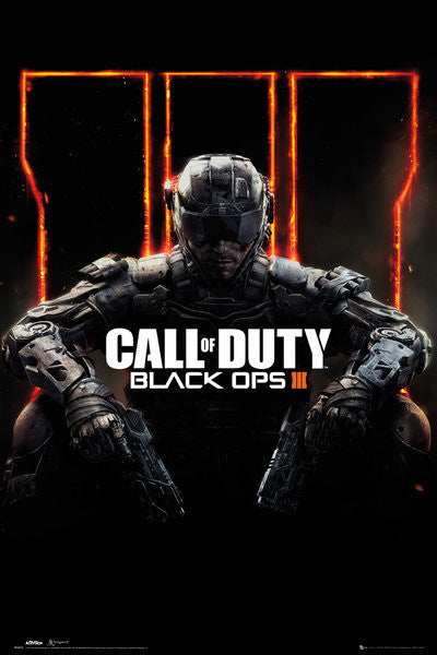 Call of Duty Black Ops 3 Cover Panned Out Rolled Poster Print