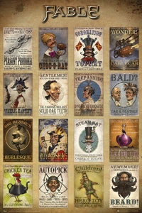 Fable Adverts Rolled Poster Print - 22x34 | Posterazzi