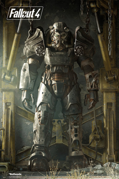 Fallout 4 Key Art Rolled Poster Print - 22x34