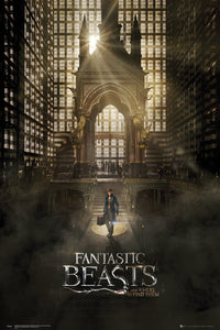 Fantastic Beasts One Sheet Poster Print - Magical Movie Art